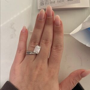 5.10 ct Emerald Diamond Lab-Grown with IGI Certification